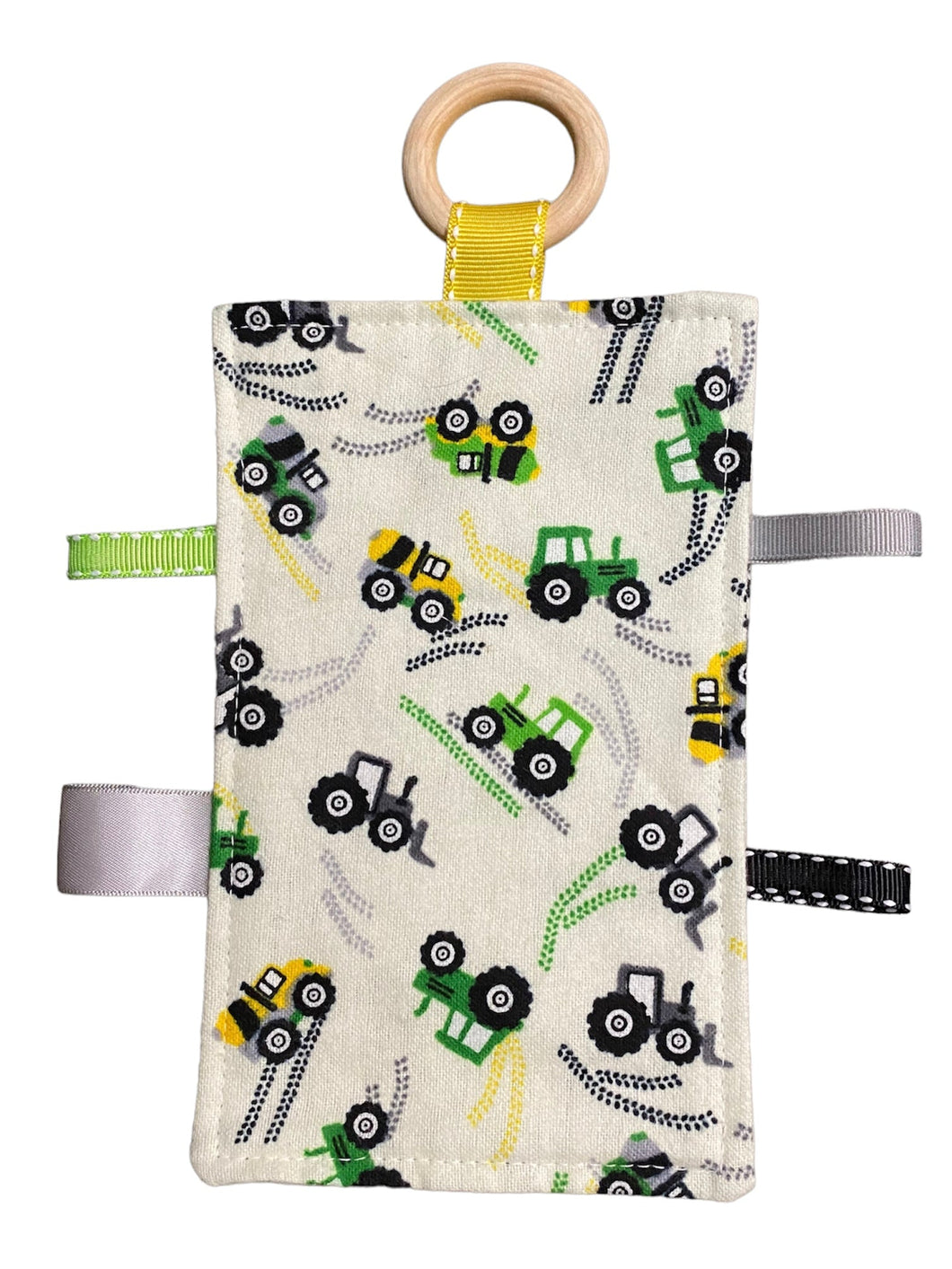 Tag Along Sensory Blanky by Baby Bee