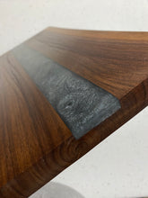 Load image into Gallery viewer, 15” Black Walnut Charcuterie Board with Epoxy
