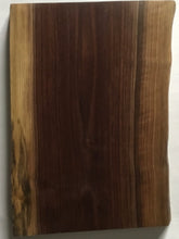 Load image into Gallery viewer, 12” Black Walnut Charcuterie Board with Epoxy
