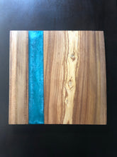 Load image into Gallery viewer, 12” Red Elm Charcuterie Board with Epoxy

