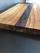 Load image into Gallery viewer, 15” Red Elm Charcuterie Board with Epoxy
